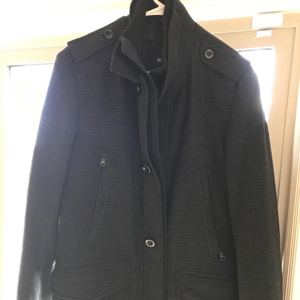 HUGO BOSS Herringbone Coat