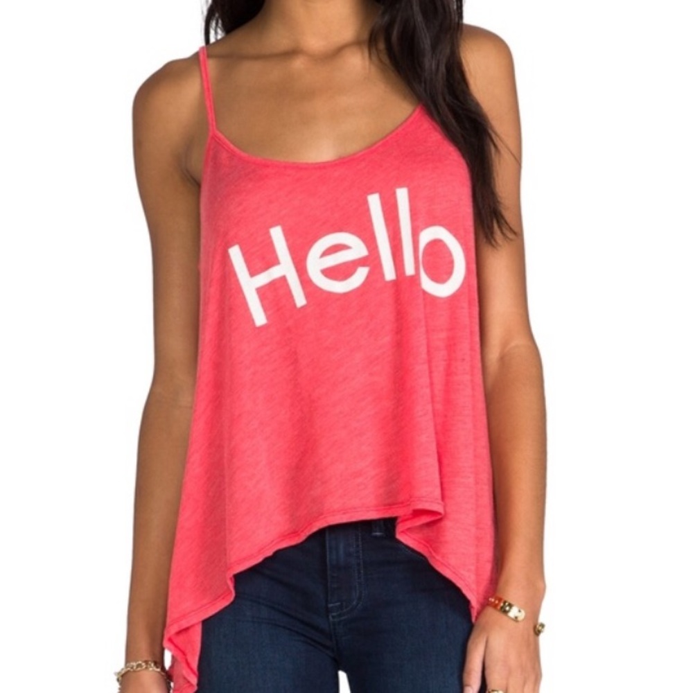 WILDFOX Hello Swim Cover-Up Tank Size S