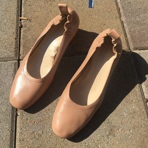 Everlane Day Heel - Nude Leather