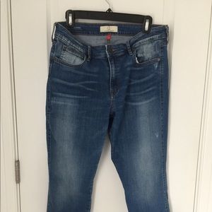 Cookie Johnson cropped jeans size 32