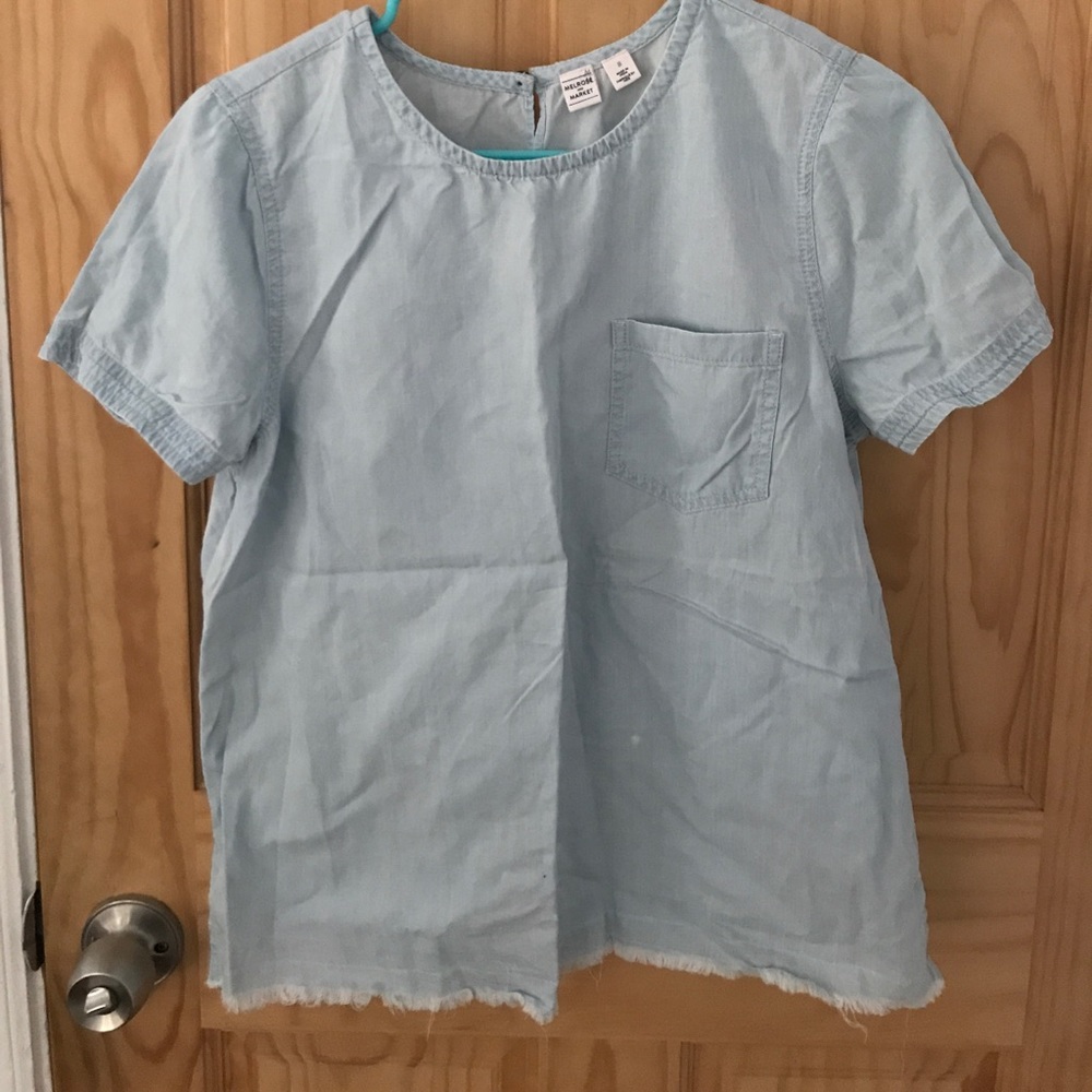 Light washed Denim t-shift