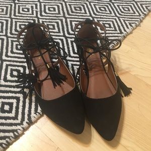 Lace Up Flats