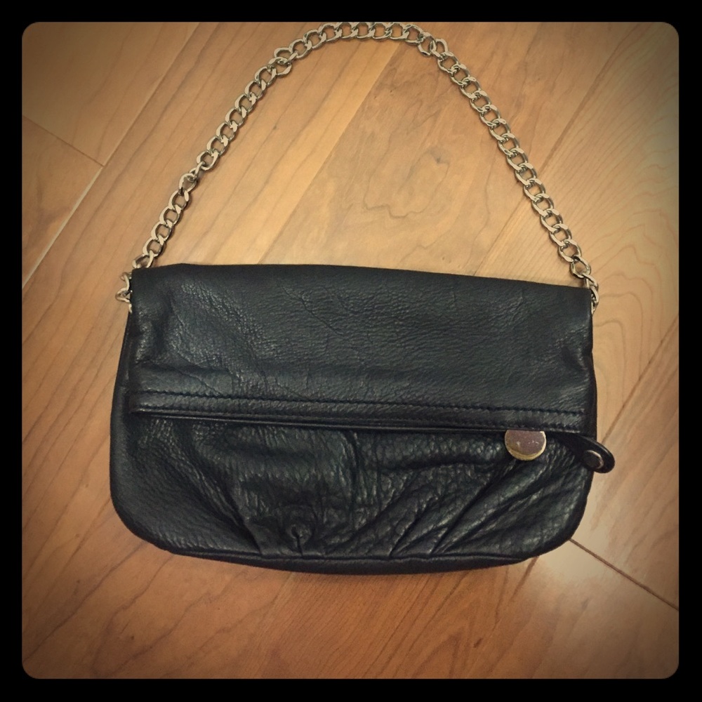 Leather clutch