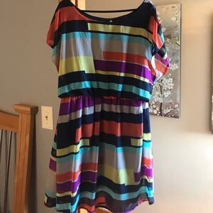 Flowy knee length dress