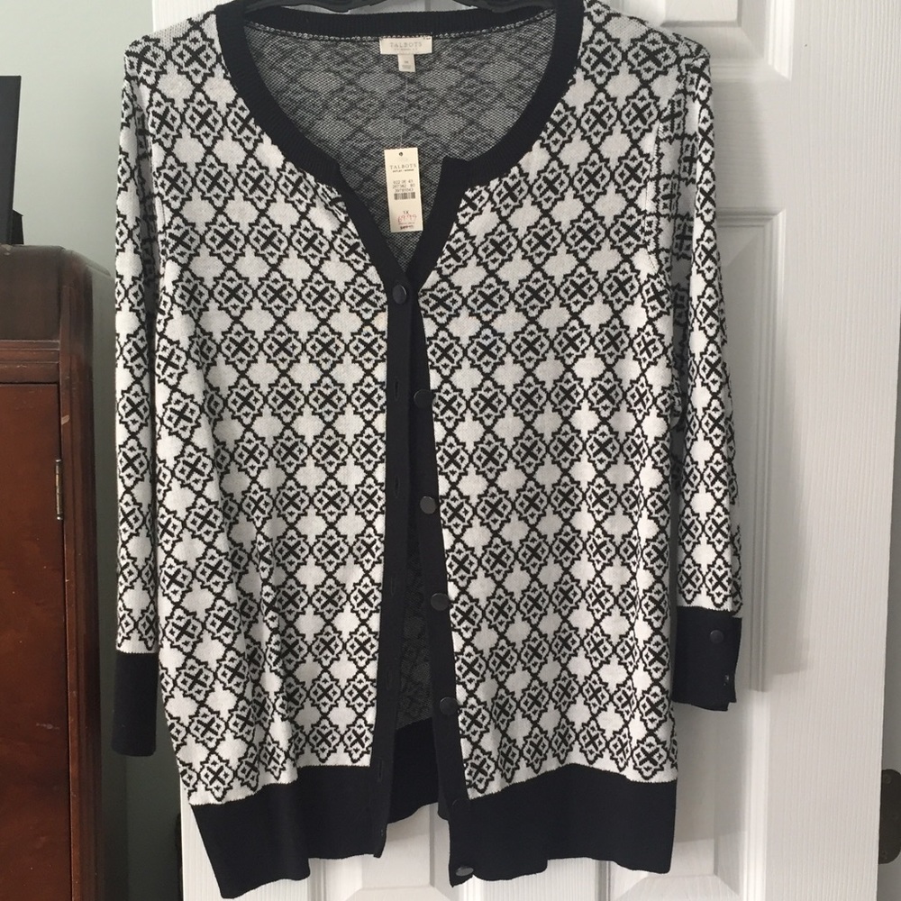 Black & White Sweater