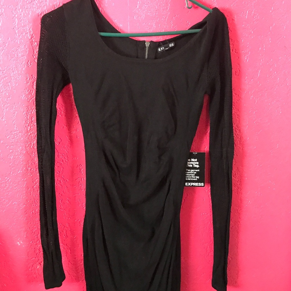Express sweater dress.