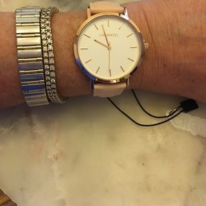 Cromwell wristwatch watch, 38mm NWT leather strap