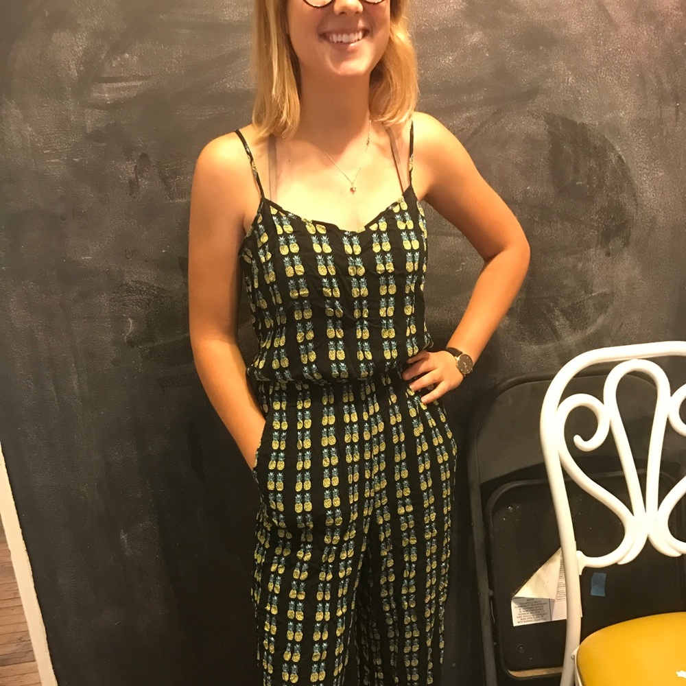 Pineapple jumpsuit