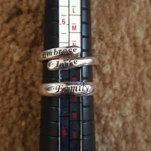 Set of two Avon Sterling Silver