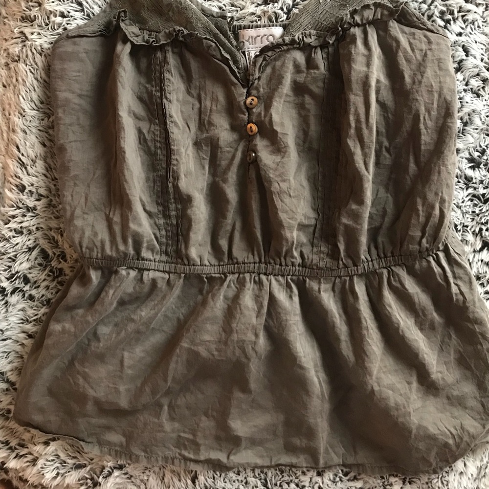 Boho crop tank!