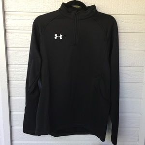 Under Armour Black 1/4 Quarter Zip Pullover