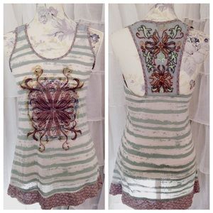 Lulumari Beaded Tank Top