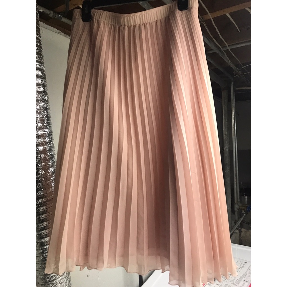 Plus size knee length skirt