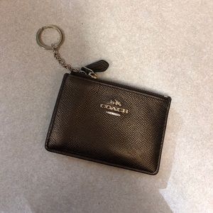 Coach key and card holder