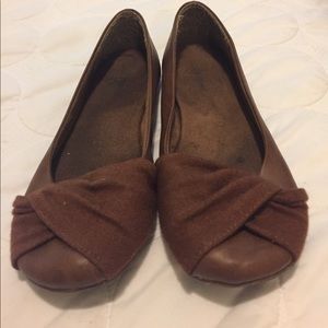 🍁Call it Spring brown flats 🍂