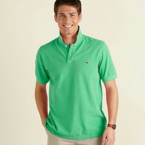 Vineyard Vines Men's Large Green Short Sleeve Polo