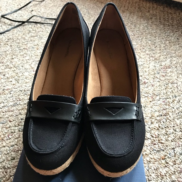 GH Bass Penny Loafer Wedges - Picture 1 of 6