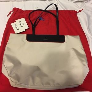 Bally Authentic Tote Bag with cards