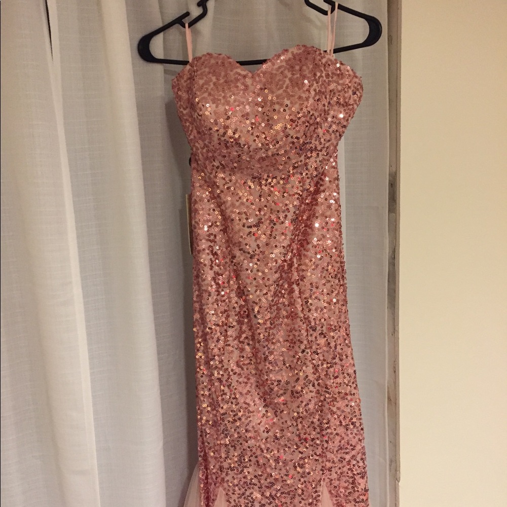 Grace Karin Sequined Mermaid Gown