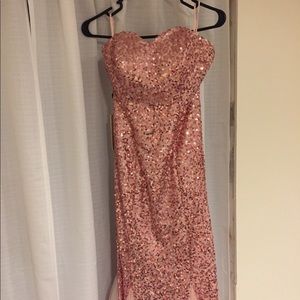 Grace Karin Sequined Mermaid Gown