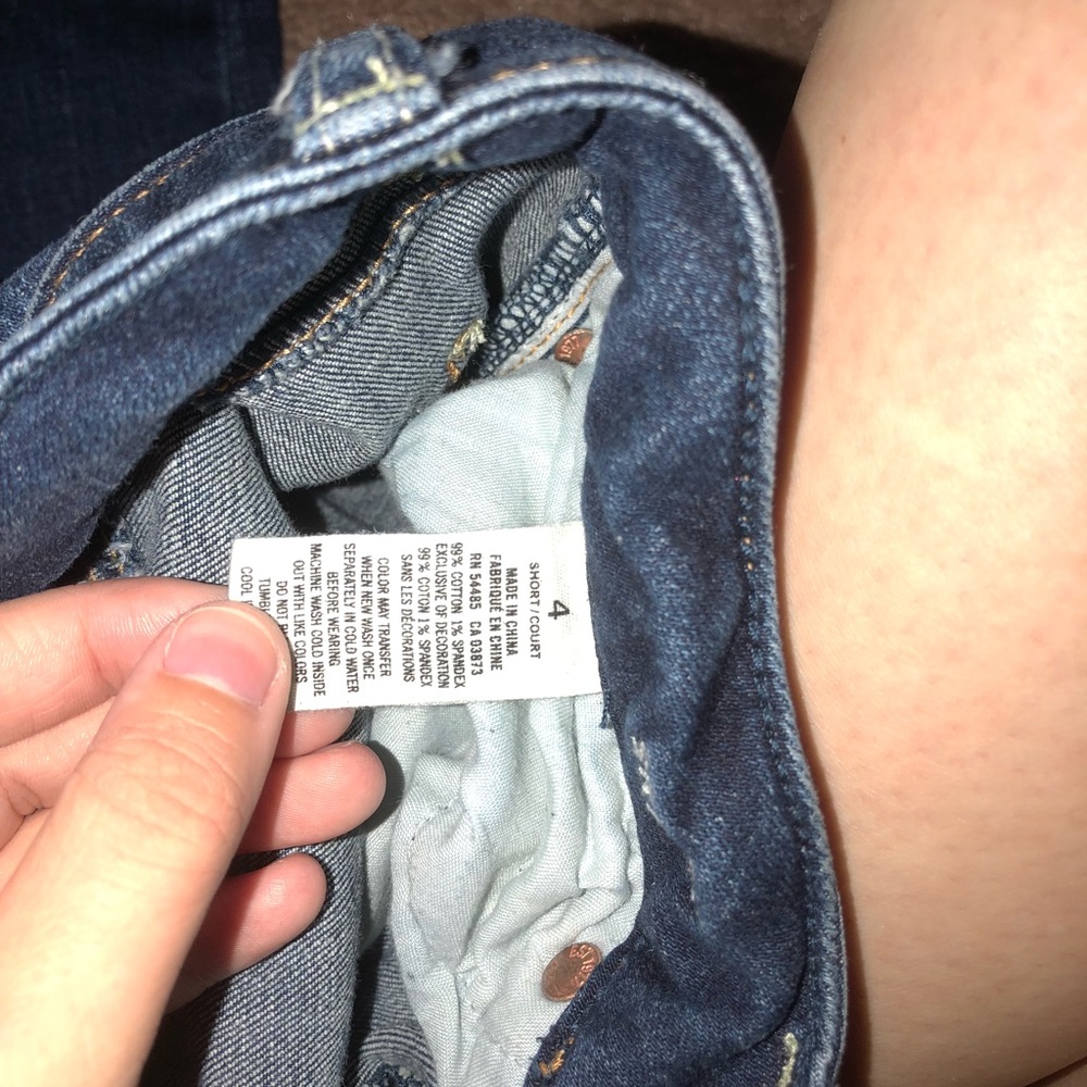 American eagle cropped skinny jeans