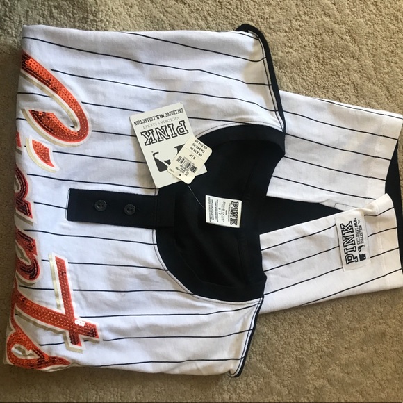 SF Giants jersey shirt PINK EXCLUSIVE - Picture 2 of 2