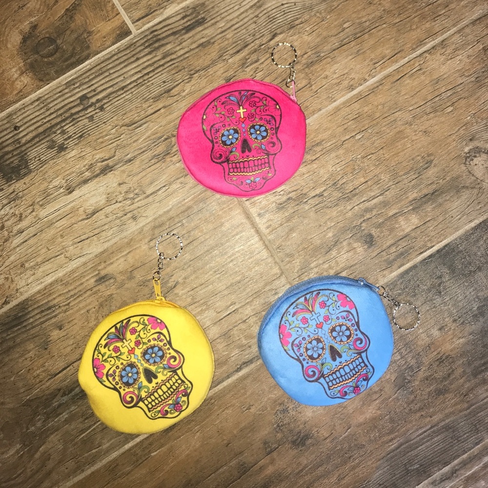 Calaverita coin holder keychain.