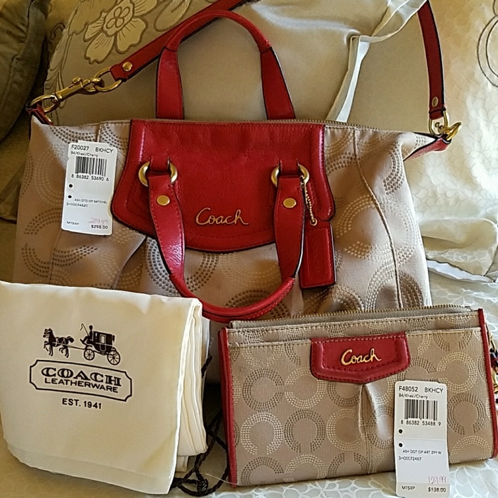 Coach Handbag & Wallet