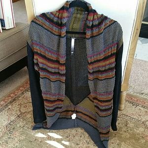 Kensie sz medium open knit cardigan