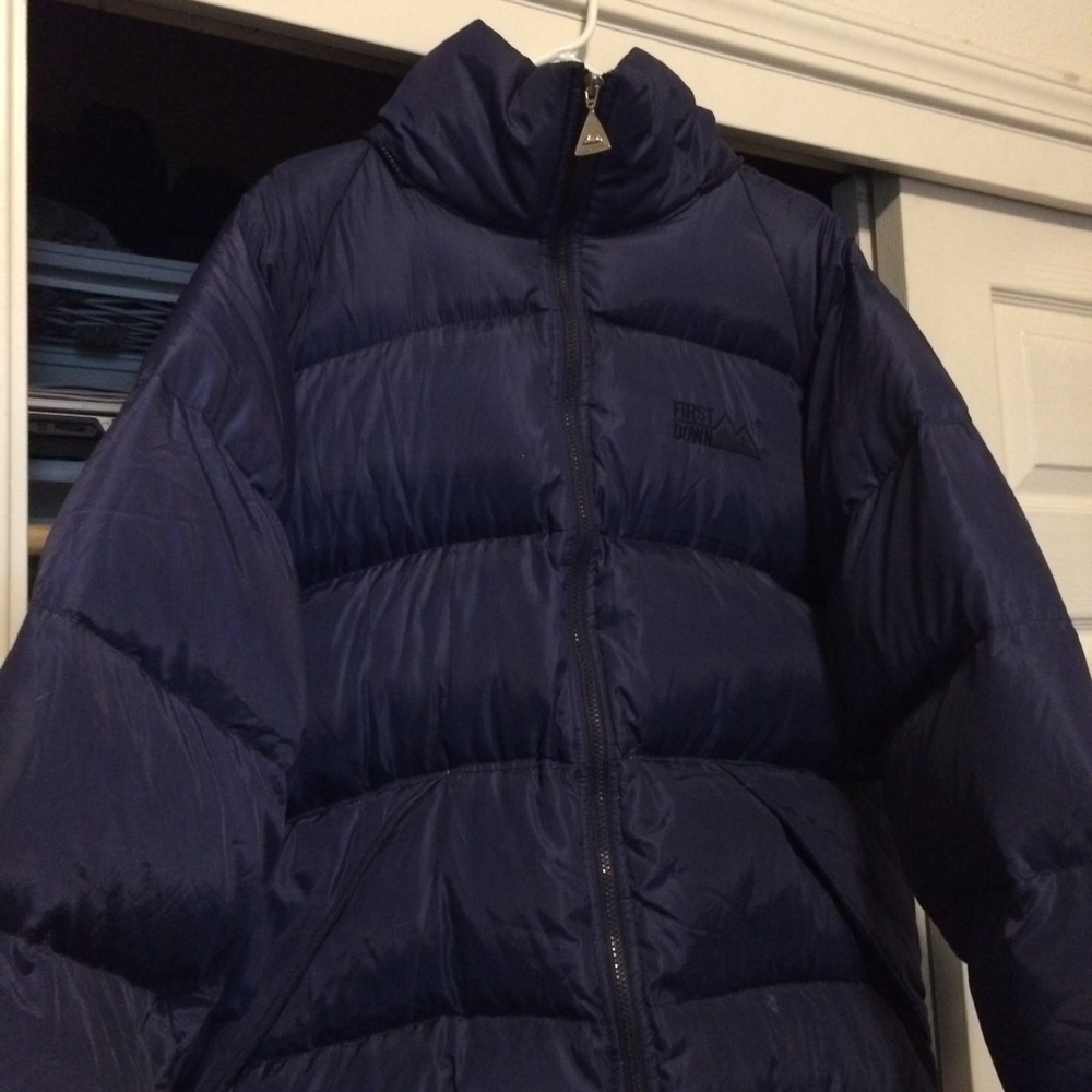 First Down Puffy Winter Jacket