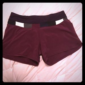 Lululemon running shorts