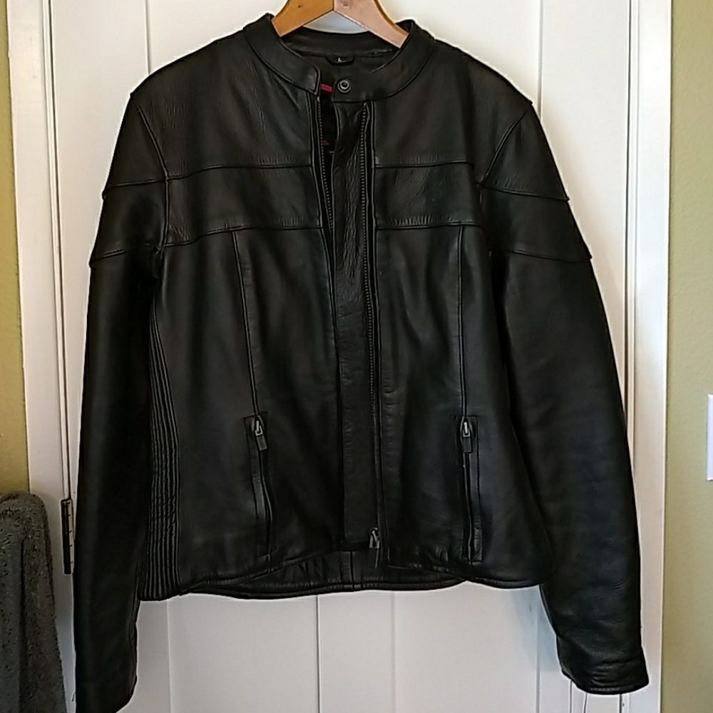 Women's Leather Jacket -Large