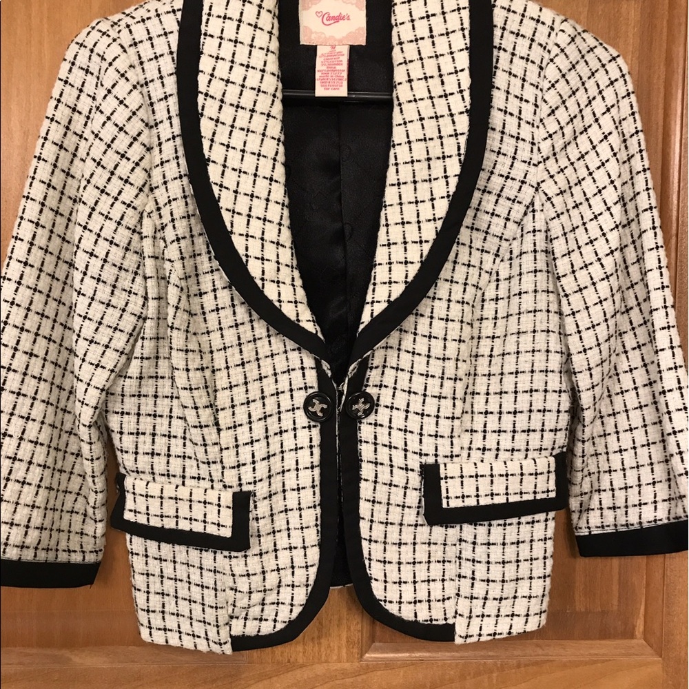 3/4 sleeve blazer