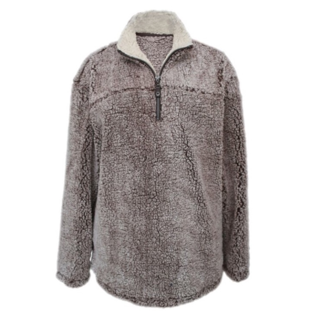 Fleece Sherpa Pullover like True Grit