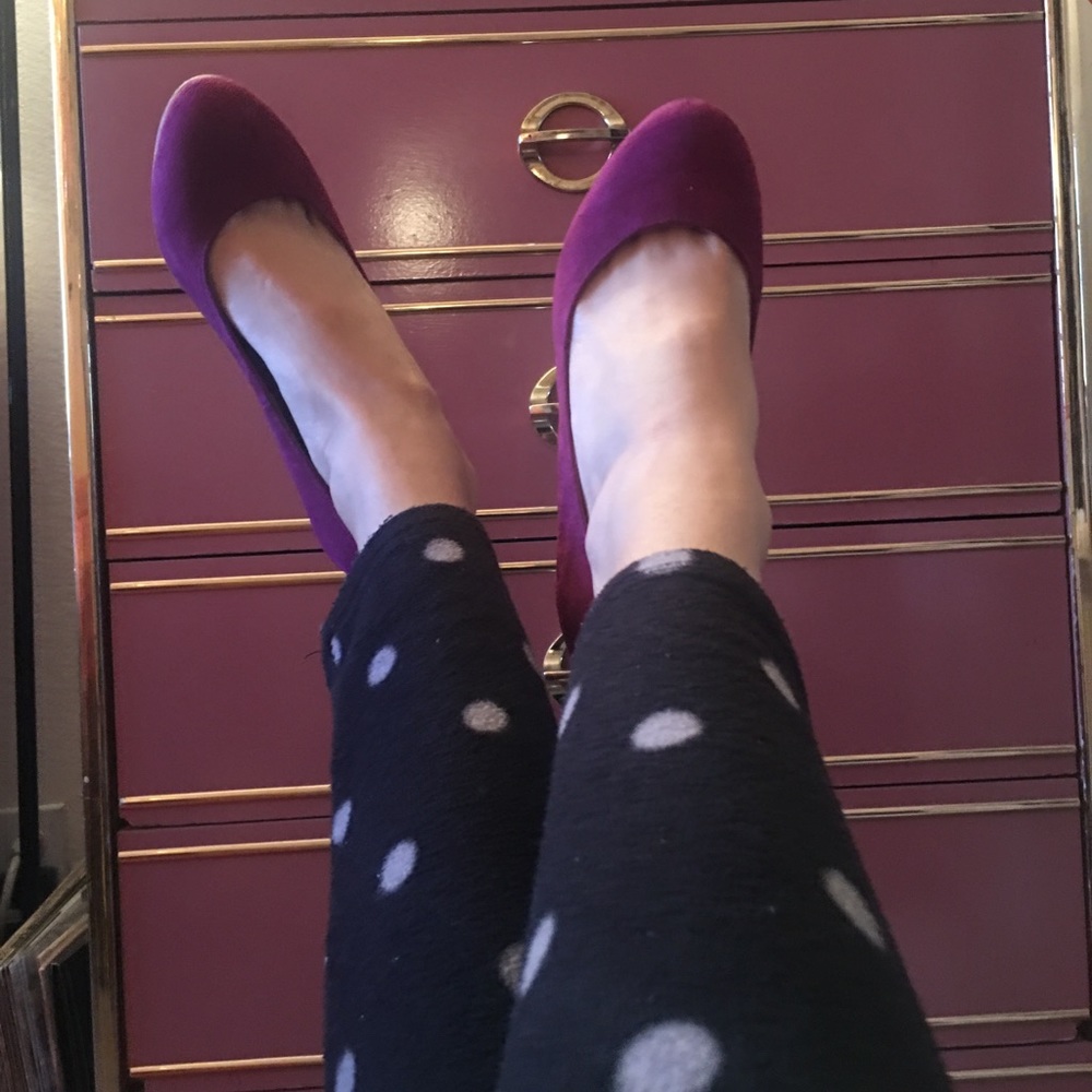 Fuchsia heels!