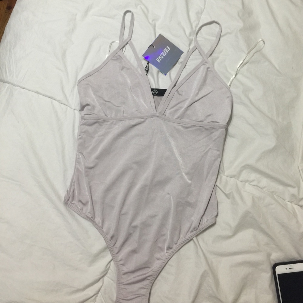 Strap detail harness bodysuit