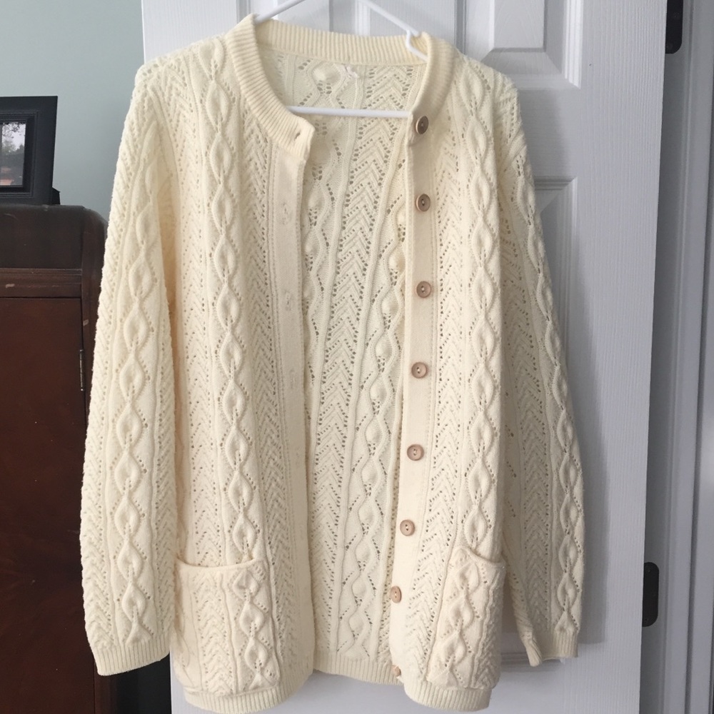 Knit Cable Cardigan