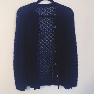 Blue Lace Vintage Cardigan