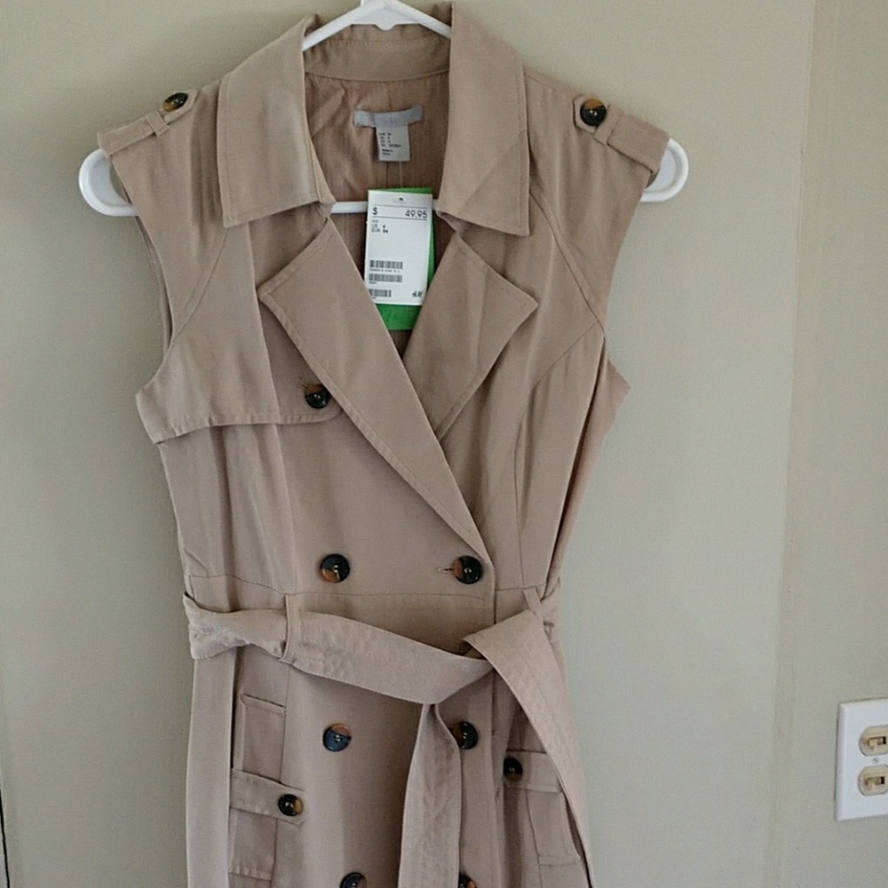 NEW w/tags H&M Tan Dress - Size 4
