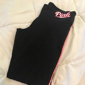 VS PINK black leggings!!