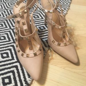 Studded Heels