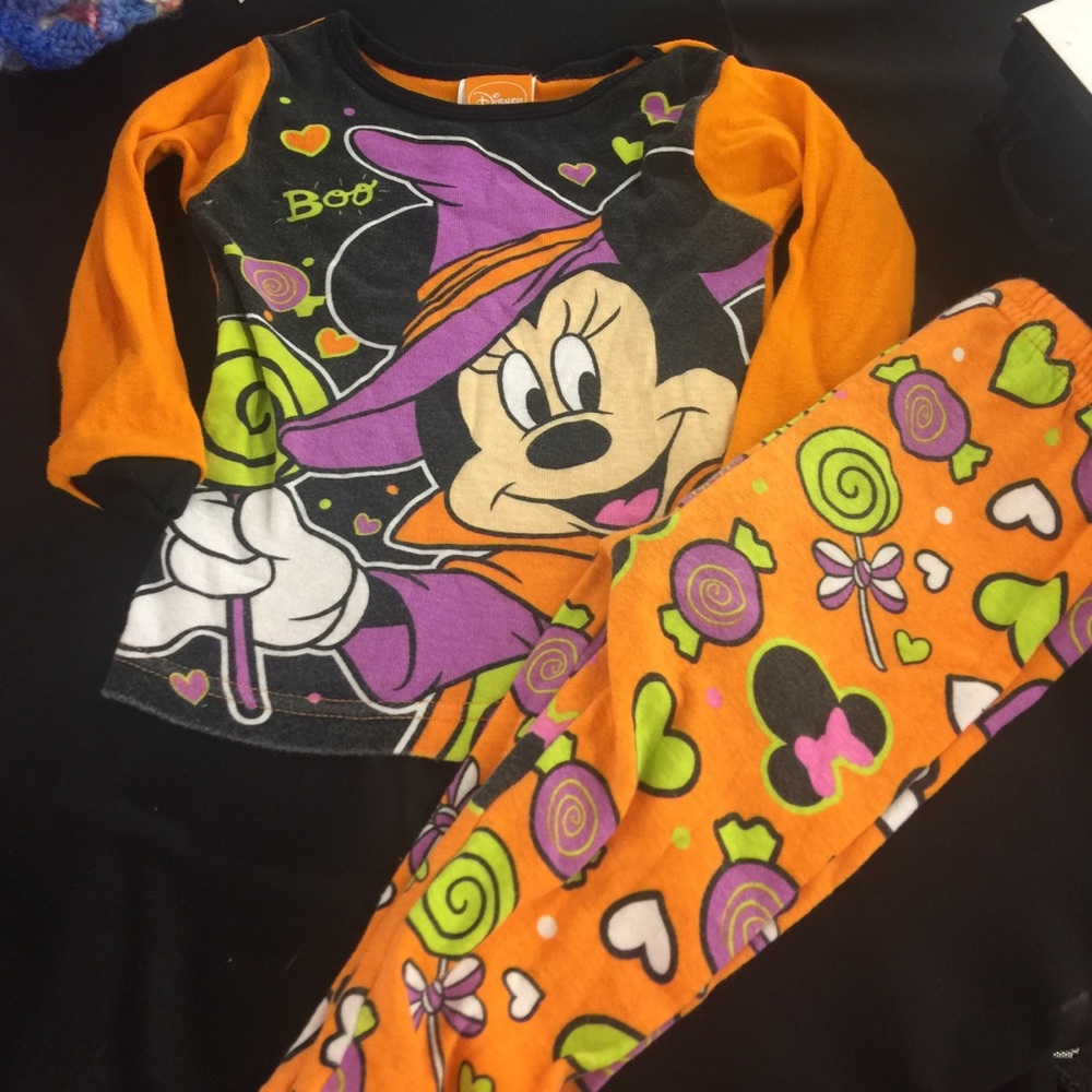 Disney Minnie Mouse Halloween jammies