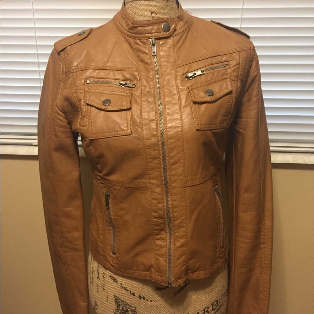 Xhilaration Faux Leather Jacket