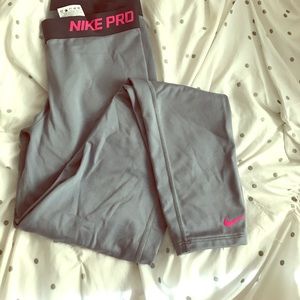 Nike Pro fleeced leggings