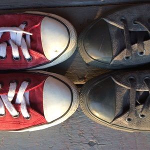 BUNDLE!! Two pairs of converse!