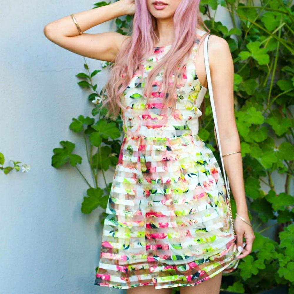 Floral Racerback Dress