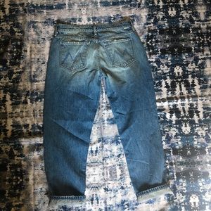 NWOT MOTHER boyfriend jeans in light wash
