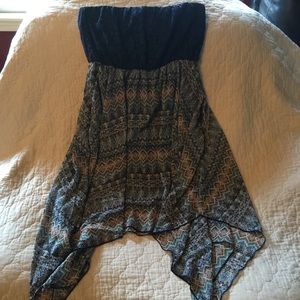 Strapless dress! Size Large