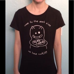 Welcome to the Dark Side Junior Large Tee Shirt