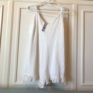 PacSun L.A. Hearts White Romper